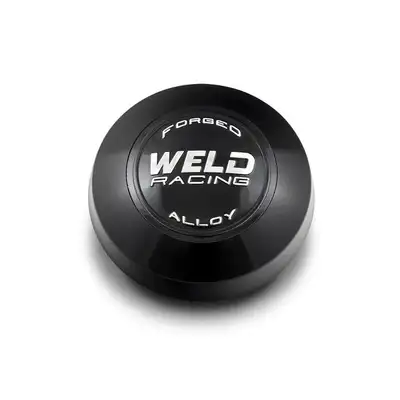 WELD Racing 17X4.5 Lug Billet Cap W/O-Ring Black
