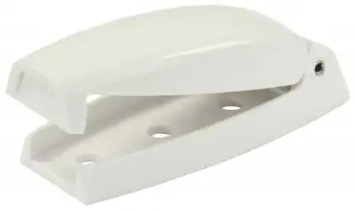 JR Products Baggage Door Catch Bullet White