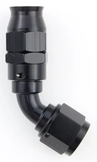 Fragola Performance Systems #6 Real Street 60 Deg. Hose End Black For Ptfe Hose