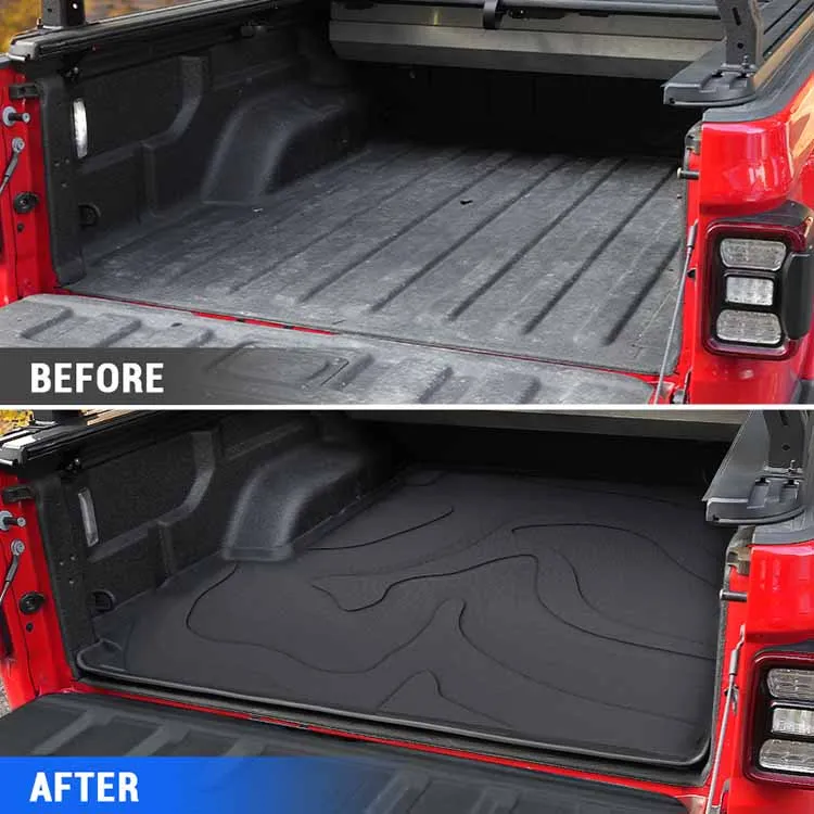 Anti-slip TPE Truck Bed Mat for Jeep Gladiator JT product image