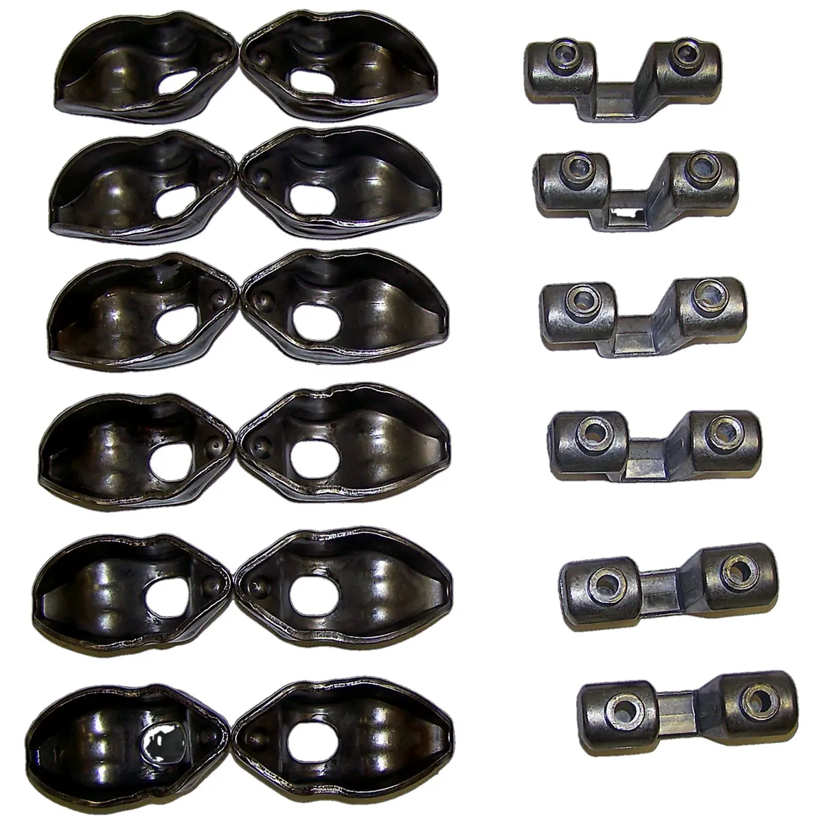 1974-1982 CJ-5 6 7 8 w/ 3.8L (232CI) 4.2L (258CI) Engines;1974-1982 SJ J-Series w/ 4.2L (258CI) Engine;Includes 12 Rocker Arms and 6 Pivot Kits product image