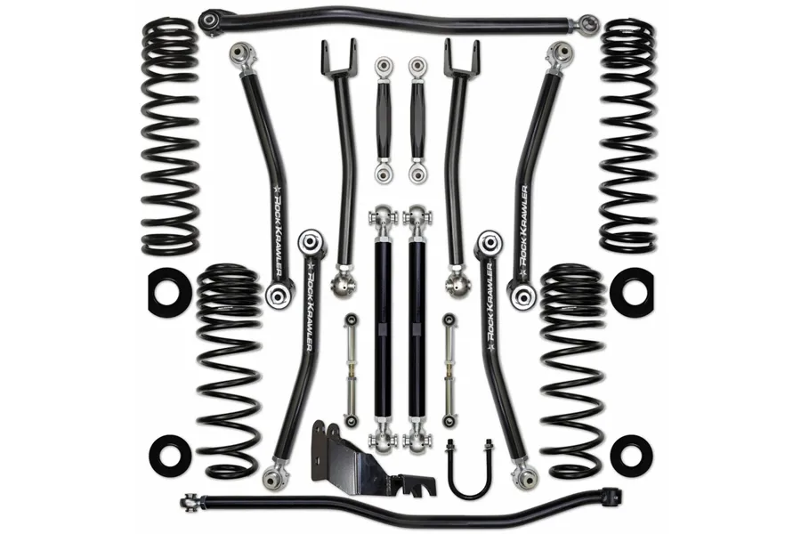 Rock Krawler Rock Krawler 4.5in X Factor No Limits Mid Arm System Lift Kit - JL 2dr