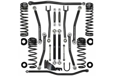 Rock Krawler Rock Krawler 4.5in X Factor No Limits Mid Arm System Lift Kit - JL 2dr