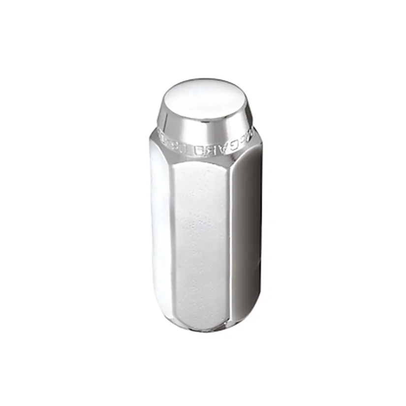 Hex Lug Nut M14x2.0 Duplex Cone Seat 13/16 Hex 2.25 in Oal Chrome (4 Pk) product image