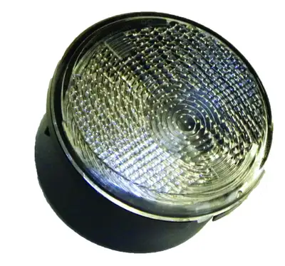 Crown Automotive Jeep Replacement RT Off-Road - Plastic Black Parking Light