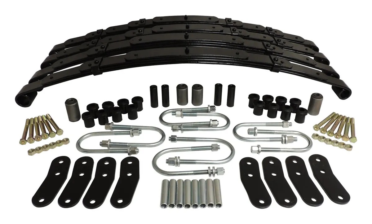 Crown Automotive Jeep Replacement LSK4 Front & Rear Leaf Spring Kit for 1987-1995 YJ Wrangler w/ Dana 35, 1-1.5 Lift product image