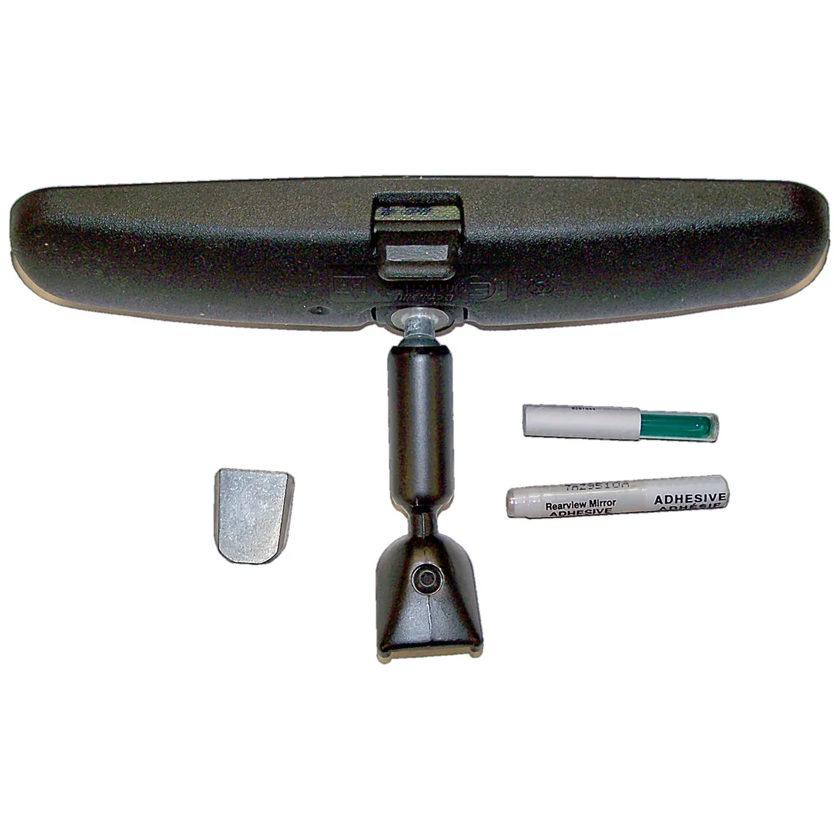 1975-1983 Cherokee SJ 9.75in Rearview Mirror w/ button & adhesive. 1955-1983 CJ-5 CJ 9.75in Rearview Mirror w/ button & adhesive. 1976-1986 CJ-7 CJ 9.75in Rearview Mirror w/ button & adhesive. 1981-1986 CJ-8 CJ 9.75in Rearview Mirror w/ button & adhesi product image