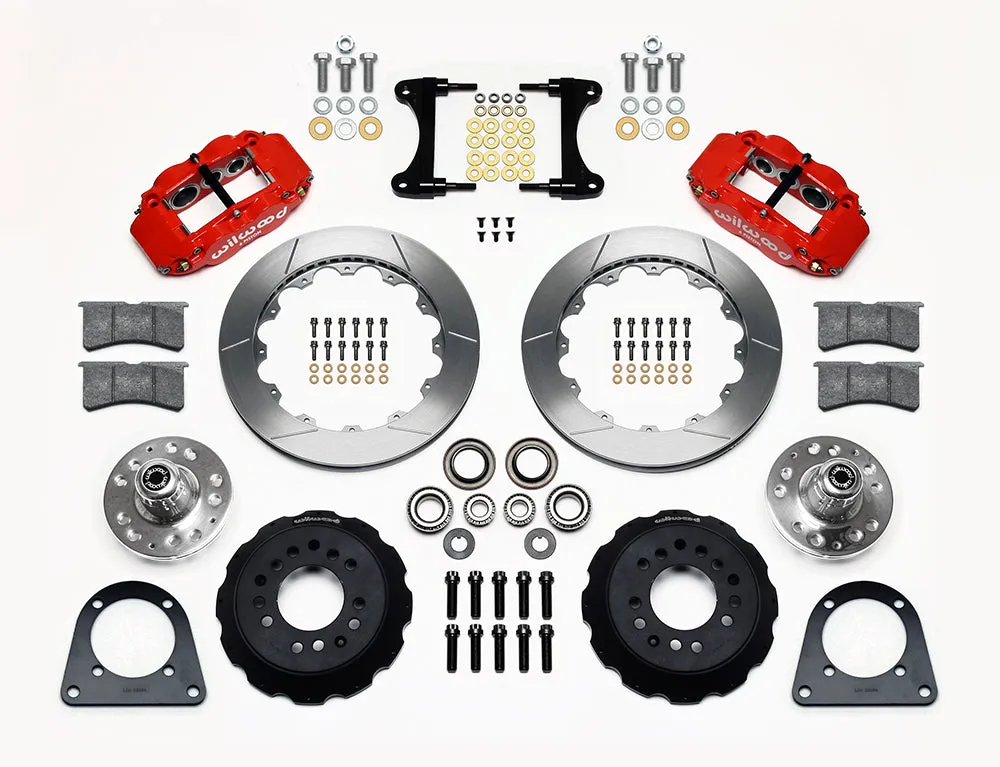 Wilwood FNSL6R Front Hub Kit 12.88in Polished TCI-IFS 71-78 Pinto Based product image