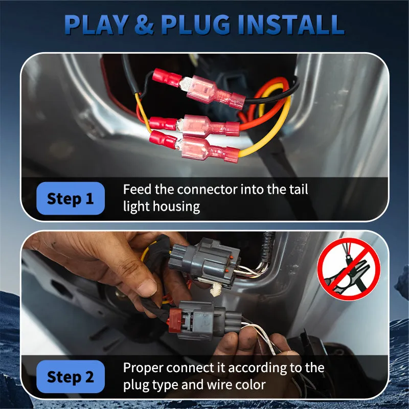 Full-Surface LED Jeep Spare Tire Light with Brake & Reverse Function for Wrangler JK product image