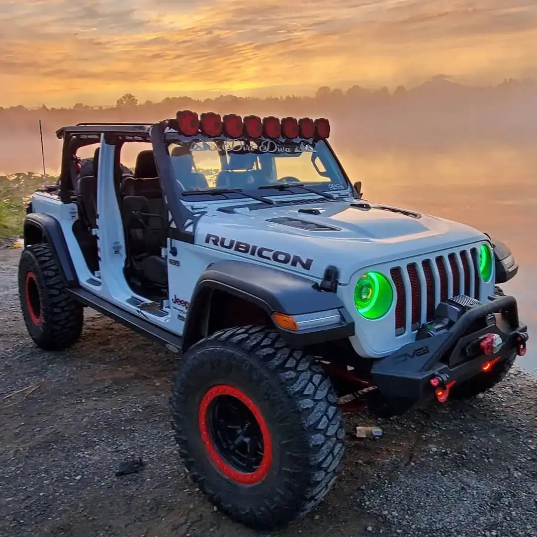 ORACLE Lighting Oculus™ ColorSHIFT Bi-LED Projector Headlights for Jeep JL / Gladiator JT product image