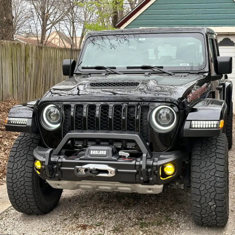 LED Turn Signal Lights with DRL & Side Marker for 2018-2025 Jeep Wrangler JL Sport Jeep Willys Sport product image