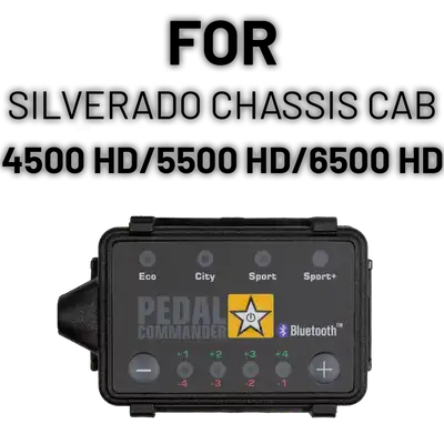 Pedal Commander Pedal Commander for Chevrolet Silverado Chassis Cabs (4500 HD/5500HD/6500HD)