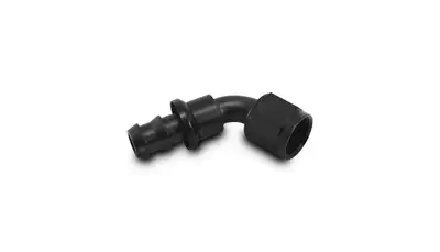 Vibrant Performance Vibrant Performance - 22608 - Push-On 60 Degree Hose End Elbow Fitting; Size: -8AN