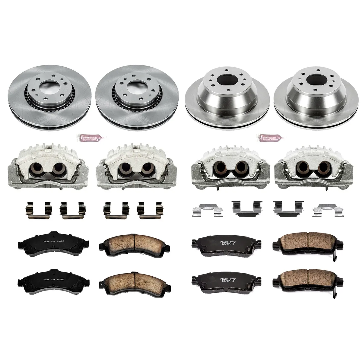 Front And Rear Buick Rainier 2005-2004 Chevrolet Ssr 2006-2003 Trailblazer Ext 2005-2002 Gmc Envoy 2005 Envoy XL 2005-2002 Envoy Xuv 2005-2004 Isuzu Ascender 2006-2003 product image