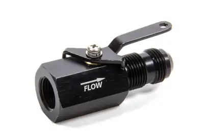 Fragola Performance Systems 1/2in Npt Female Inlet x #10 Male Outlet On/Off Shut Off Valve