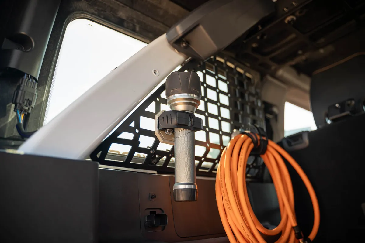 Quick Release Molle Panel Tool Mounts Red For Mollee 1.5x1in product image