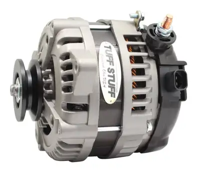 Tuff Stuff Performance Accessories 225 MAX AMP Alternator 1-Groove 1-Wire Cast