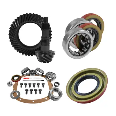 Yukon Gear and Axle 7.5 Inch/7.625 Inch GM 3.42 Rear Ring & Pinion, Install Kit, 2.25 Inch Od Axle Bearing USA Standard