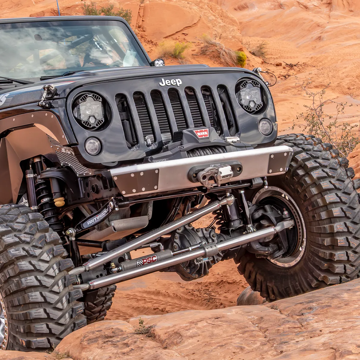 0718 Wrangler Legacy Front Bumper Witho Hoop Raw product image