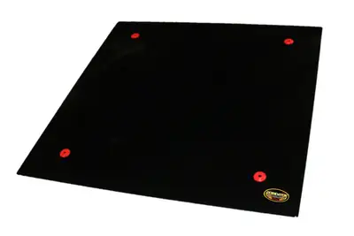Dominator Race Body Hood Late Model Panel Black 48in x 54in