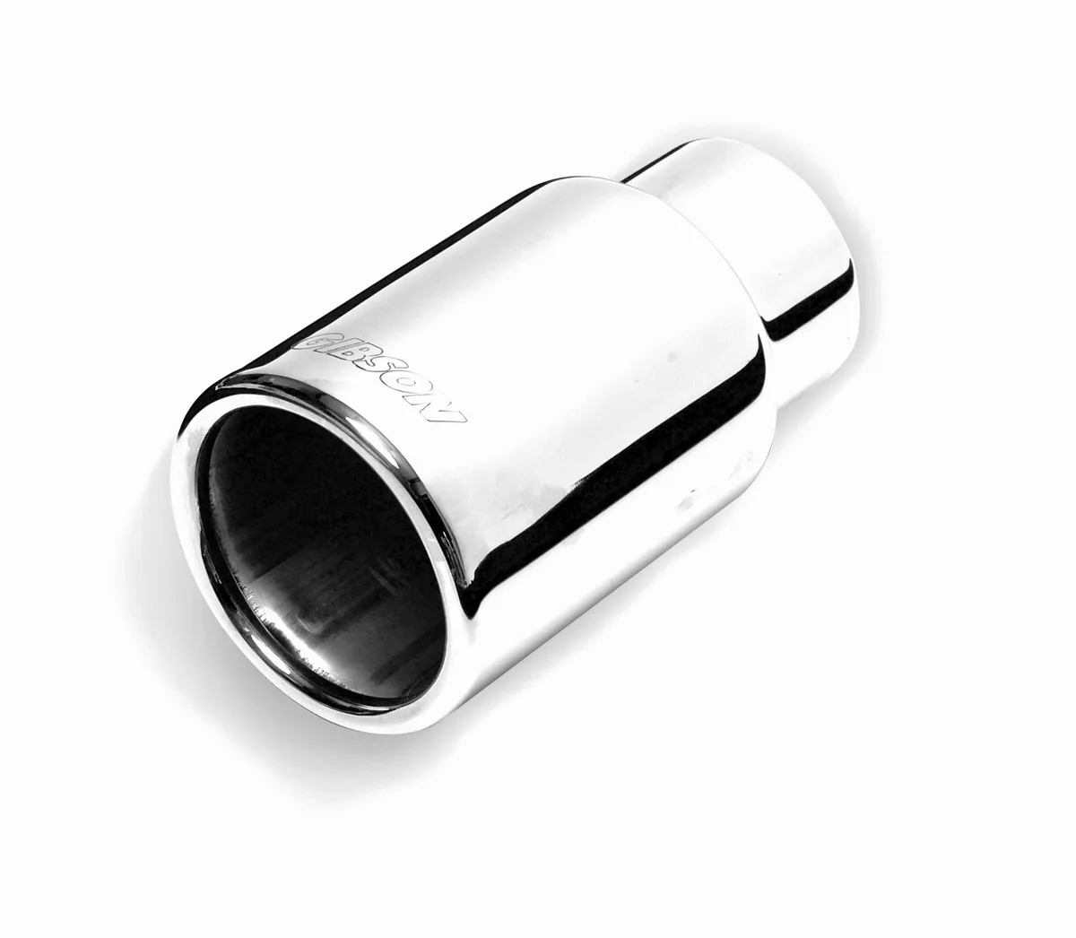 Gibson Performance Exhaust 500632 Stainless Steel Tip>Rolled Edge Straight Tip product image