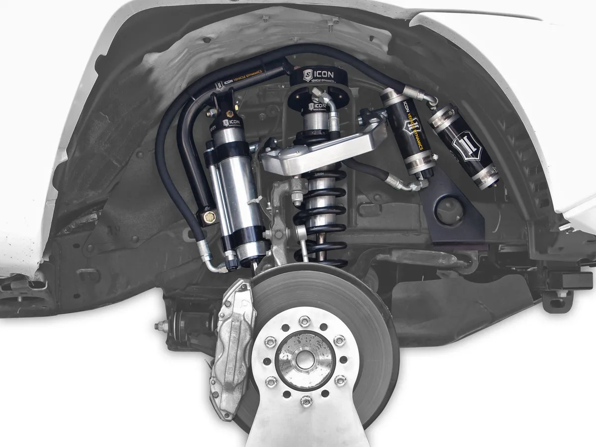 ICON 2007-2014 Toyota FJ Cruiser/2003-2024 Toyota 4Rrunner/2005-2023 Toyota Tacoma S2 Shock Hoop Kit product image