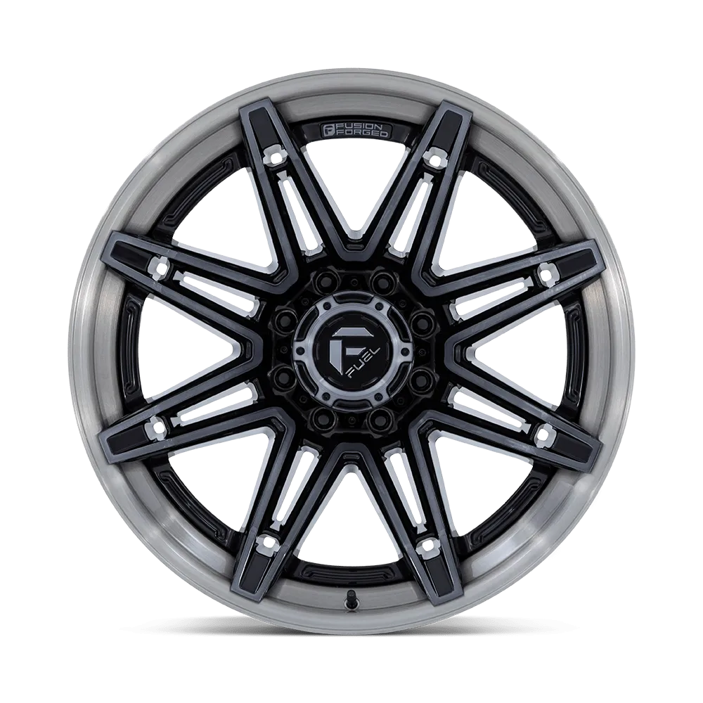Fuel Wheels | Brawl | Gloss Black Brushed Dark Tint product image