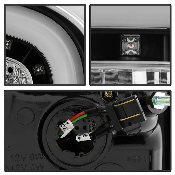 Toyota FJ Cruiser 07-13 Light Bar LED Tail Lights - Black product image