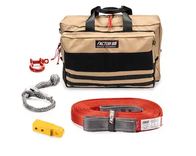 Factor 55 Factor 55 00485-03-Large Owyhee Recovery Kit (Yellow Hitchlink And Large Bag)