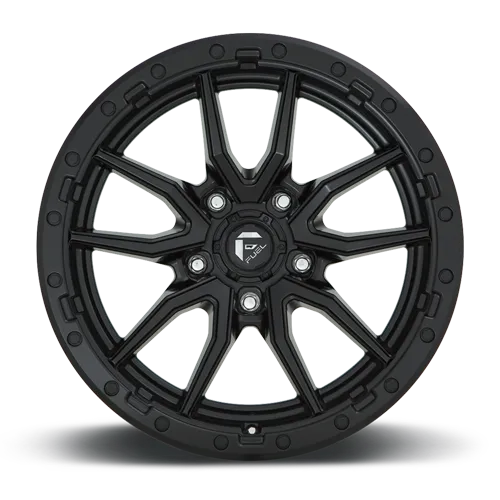 Aluminum Wheels 17X9 Rebel D679 5 On 127 Matte Black 71.5 Bore 1 Offset Fuel Off Road Wheels product image