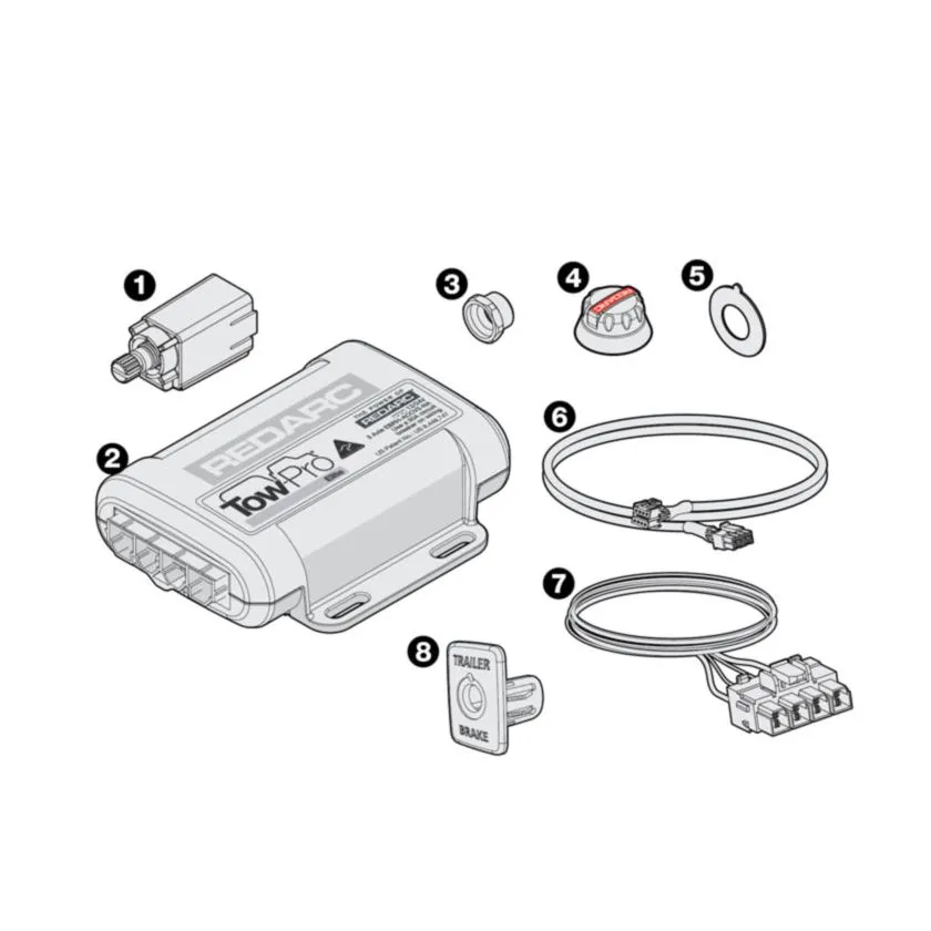 Towpro Elite Electric Brake Controller With Active Calibration product image