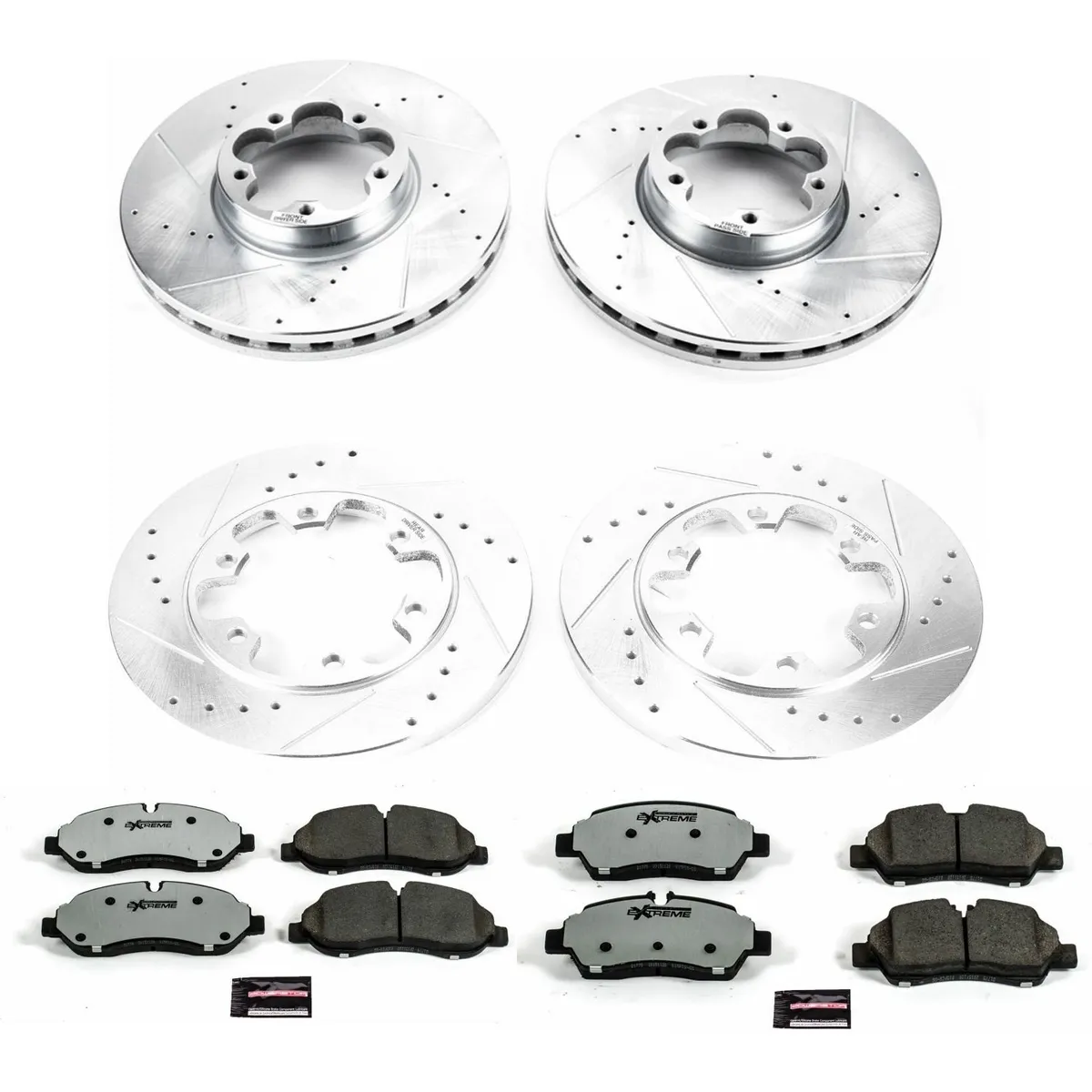 Z36 Truck/Tow Upgrade Kit: Drilled/Slotted Rotors; Carbon-Fiber Ceramic Pads W/Hardware product image