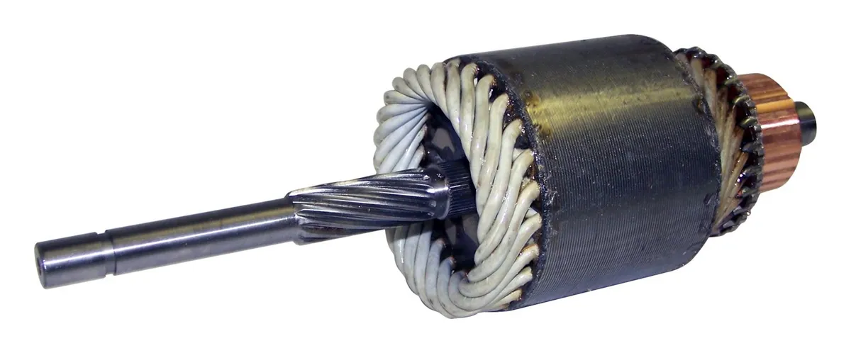 Starter Armature 1987-1987 YJ Wrangler w/ 4.2L (6-258) Engine; 1972-1983 CJ-5 w/ 4.2L (6-258) Engine; 1972-1981 CJ-5 w/ 5.0L Engine; 1972-1975 CJ-6 w/ 4.2L (6-258), 5.0L (V8-304) Engines; 1972-1986 CJ-7 w/ 4.2L (6-258) Engine; 1972-1981 CJ-7 w/ 5.0L product image
