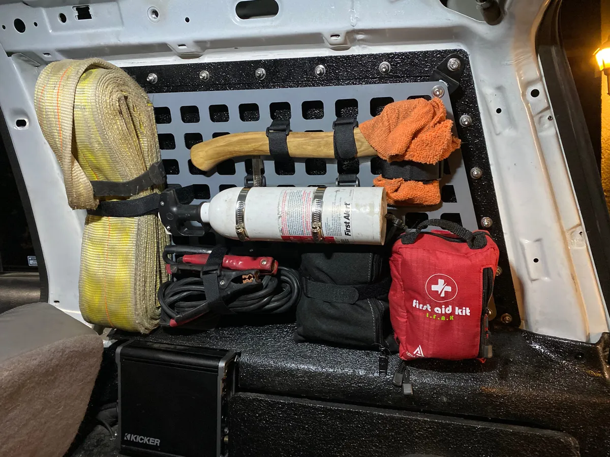 1984-2001 Jeep Cherokee XJ Molle Panel Rear Window Replacement Kit product image