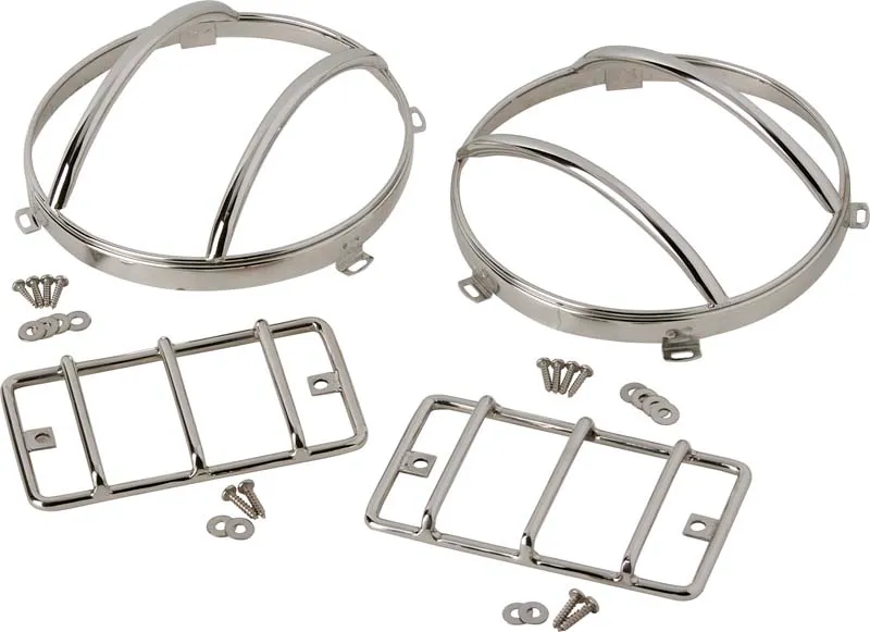 199706 Jeep Wrangler Euro Light Guard Set (4 Pieces) product image