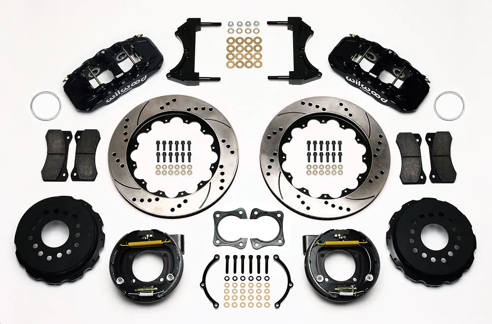 1964 - 1974 Buick, Chevrolet, Oldsmobile, Pontiac AERO4 Big Brake Rear Parking Brake Kit - 140-10953 product image