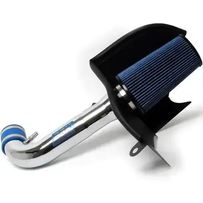 BBK Performance Ford Mustang V6 Cold Air Intake Kit Powder Coated Chrome 05-10
