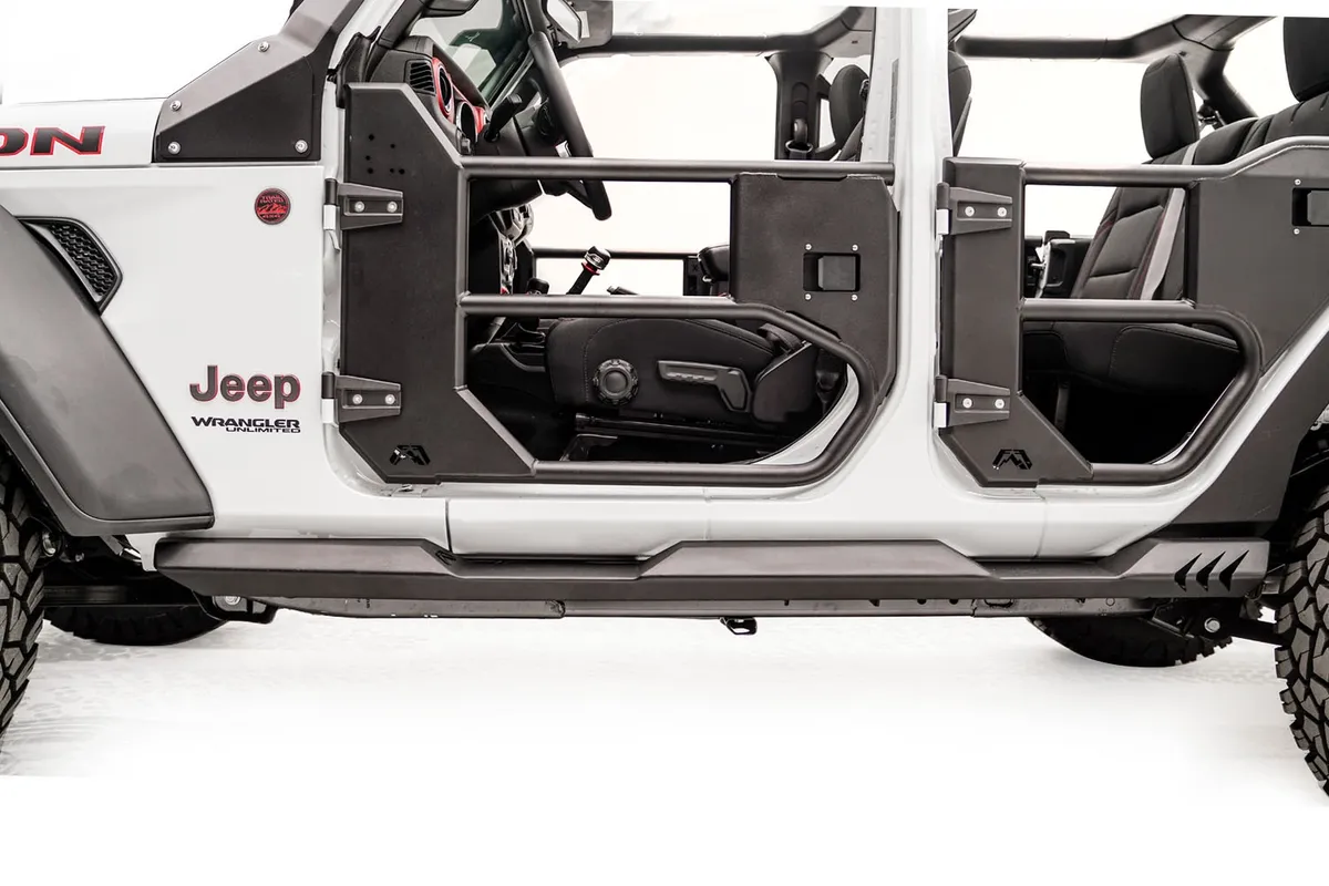 Light Rock Slider; 11 Gauge Steel Construction; 2 Stage Matte Black Powder Coat w/Epoxy Primer; product image