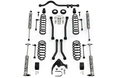 TeraFlex TeraFlex 3in Trail Select Adventure Kit W/ Falcon 2.1 Shocks - JK
