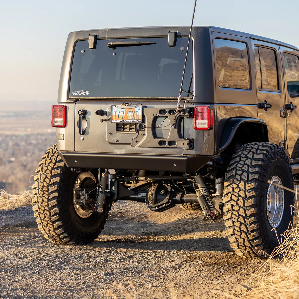 0718 Wrangler Legacy Rear Bumper Kit Raw product image