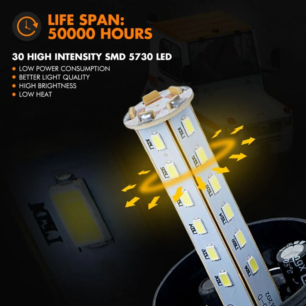 Xprite Compact G1 Series 30 LED Screw Mounted Beacon Strobe Light product image