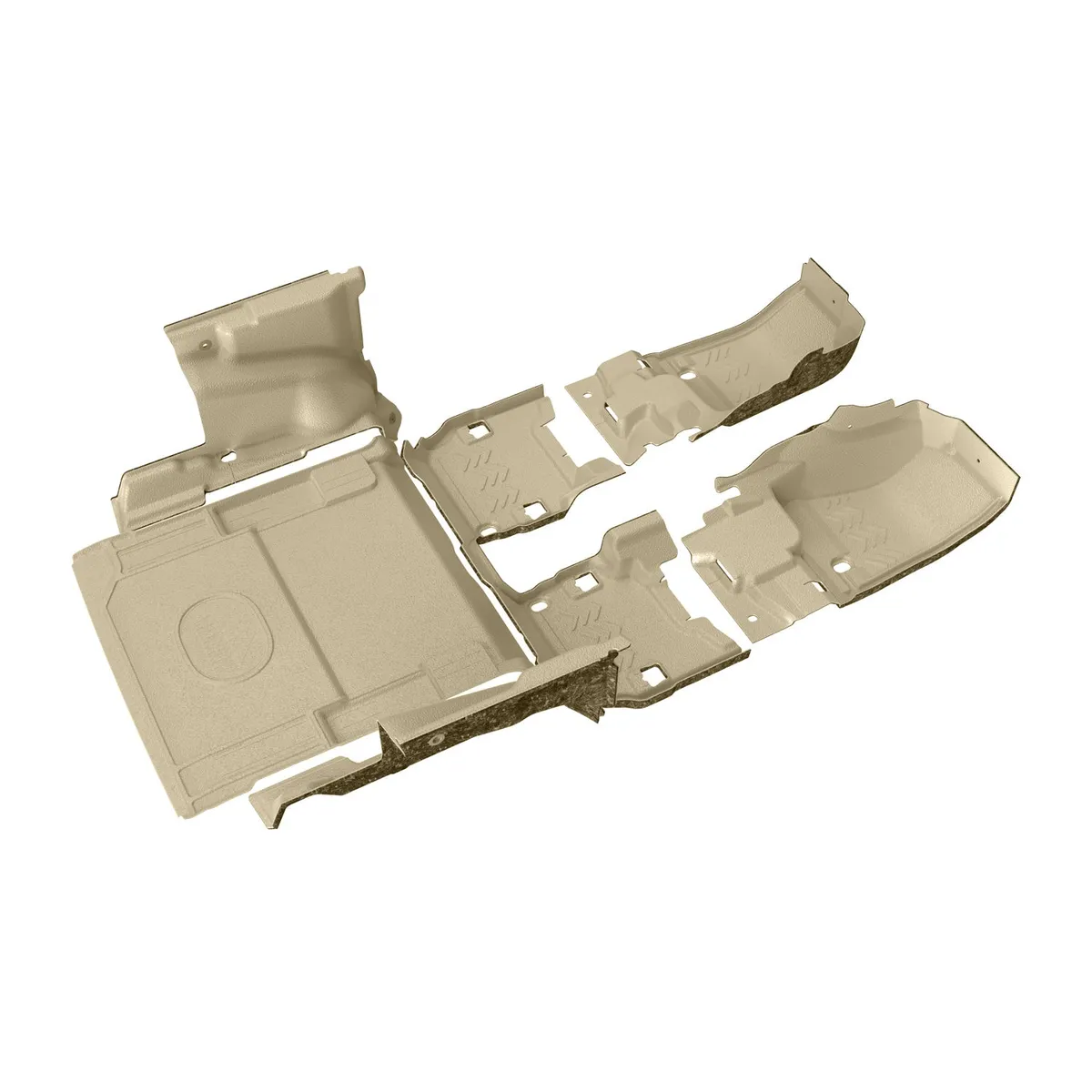 18-23 JL 2DR full vehicle kit front and rear flooring cargo mat wheelhouse covers mesa smoke product image