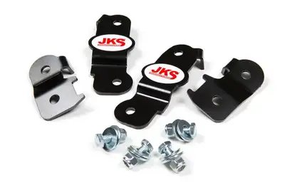 JKS Brake Line Relocation Brackets Wrangler JK JKS Manufacturing
