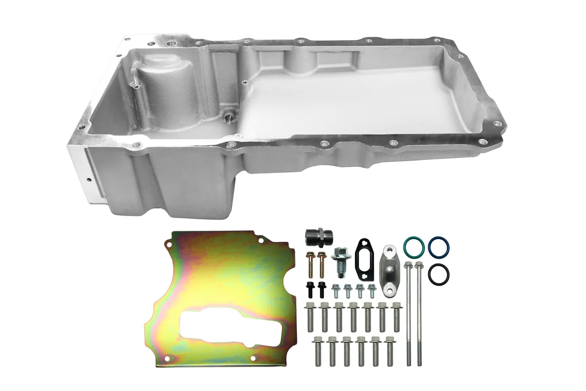 FiTech FiTech Plus, LS Swap Oil Pan, Standard Profile, Satin, 6.00L w/Filter Capacity product image