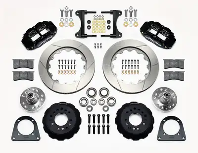Wilwood Brakes Forged Narrow Superlite 6R Big Brake Front Brake Kit (Hub) - 140-13225