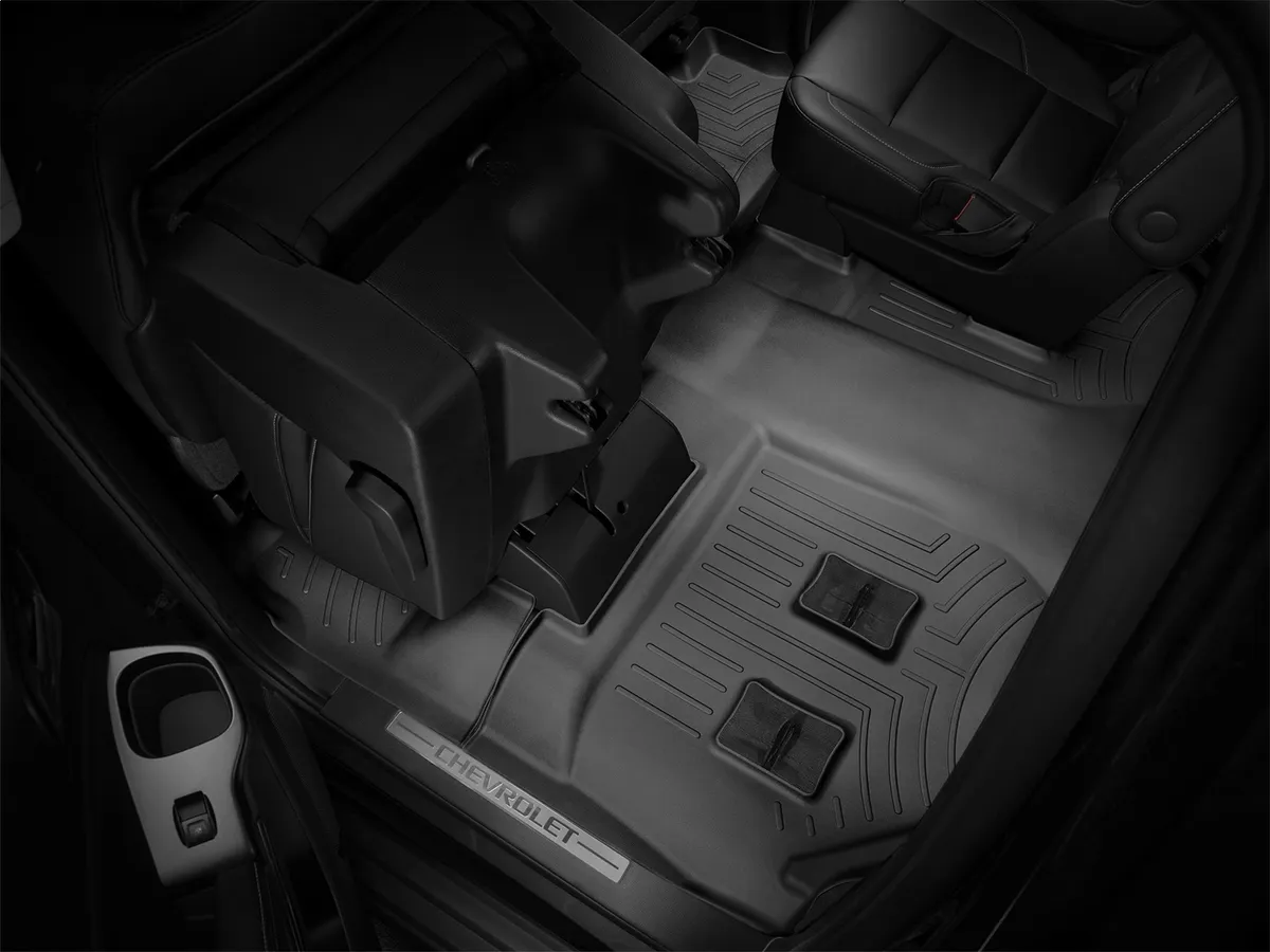 Black Rear FloorLiner Chevrolet Suburban GMC Yukon XL/Yukon Denali XL 2015 + Fits vehicles with 2nd row bucket seats product image