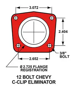 Wilwood Brakes 1964 - 1974 Buick, Chevrolet, Oldsmobile, Pontiac Forged Dynalite-MC4 Rear Parking Brake Kit - 140-14259 - Plain Face / Black