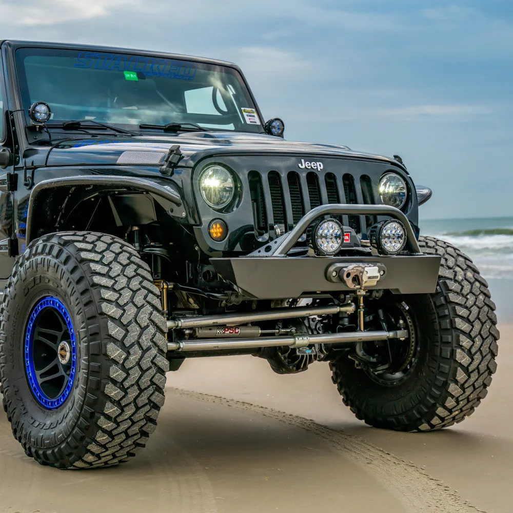 0718 Wrangler Krawler Lite Front Bumper With Hoop Raw product image
