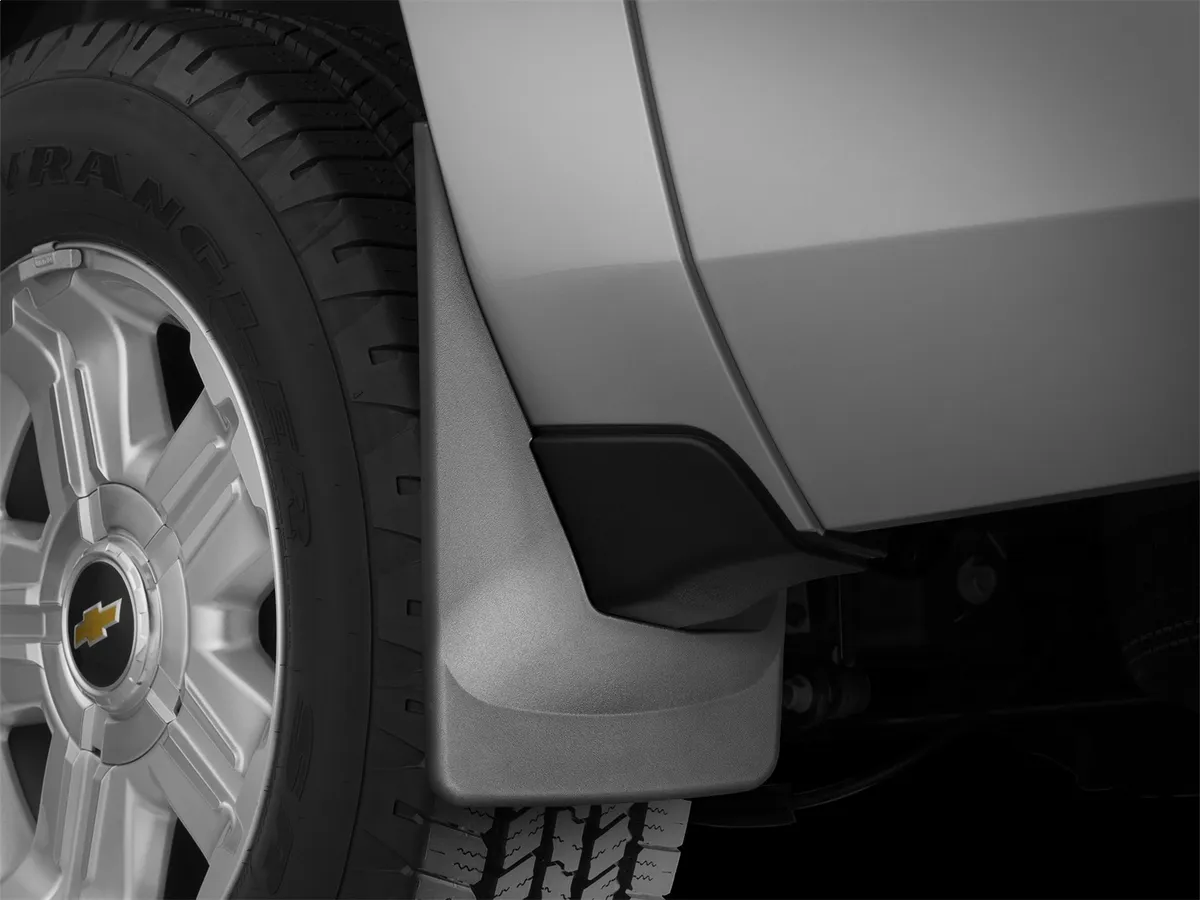 2007 + Chevrolet Surbaban Black No Drill MudFlaps Fits models with flares (Z71 option) product image