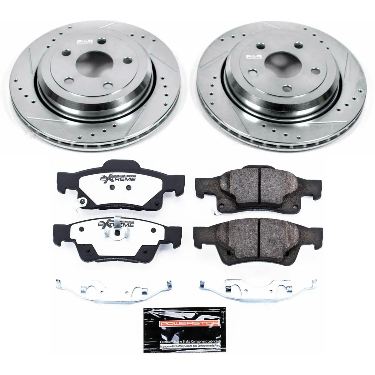 Z36 Truck/Tow Upgrade Kit: Drilled/Slotted Rotors; Carbon-Fiber Ceramic Pads W/Hardware product image